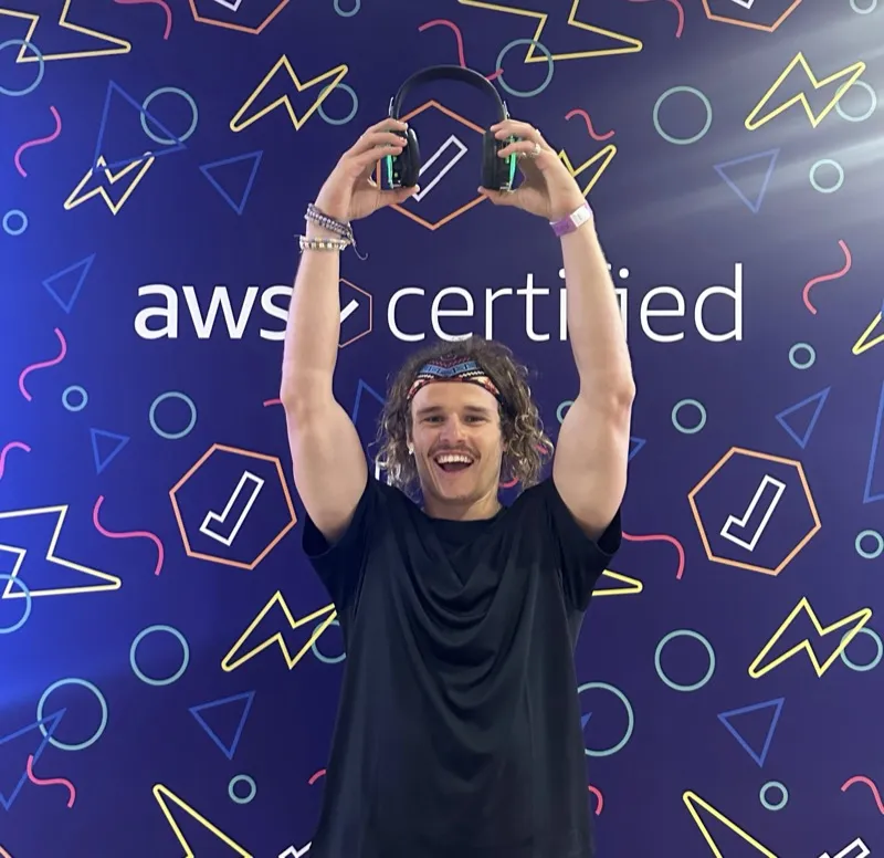 Corporate event using silent disco headphones for team building